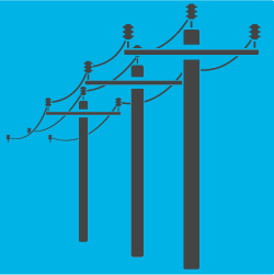 Meters per Mile of Power Line