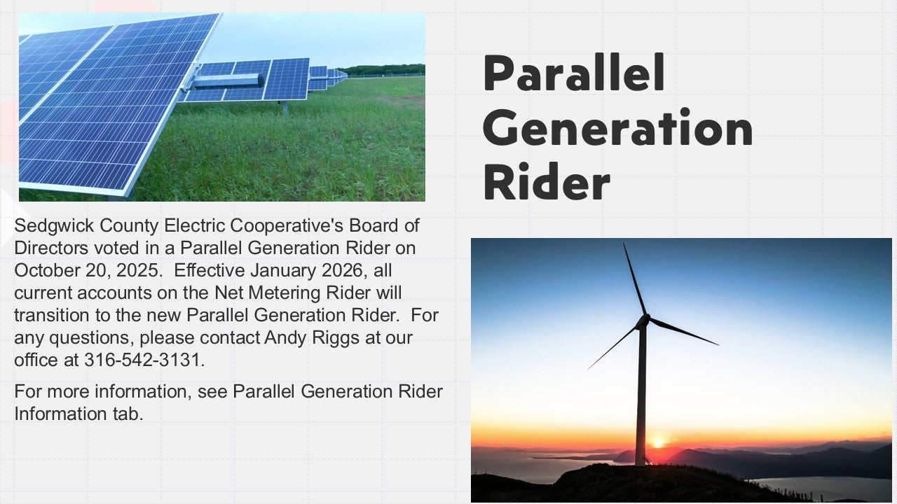 Parallel Generation Rider Information